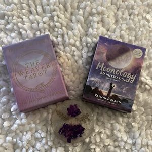 Threads of Fate Weaver Tarot JOURNEYER with a set of oracle cards + card holder